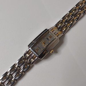 Two Tone Metal Analog Cherish Watch